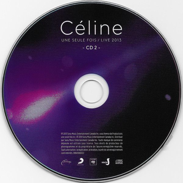 Celine Dion  Celine Une Seule Fois Live 2013 : CD2